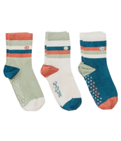 Q for Quinn 98% Organic Cotton Socks Camo Stripes
