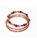 Great Pretenders Boutique Ruby Red Bracelet Set