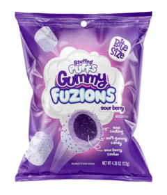 Stuffed Puffs Gummy Fuzions Sour Berry
