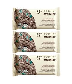 GoMacro Protein Decadence Dark Chocolate and Almonds Bar Bundle