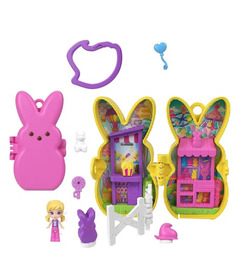 Polly Pocket x Peeps Doll & 2 Playsets