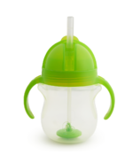 Munchkin Any Angle Weighted Straw Trainer Cup Green