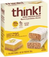 think! High Protein Bar Lemon Delight Box