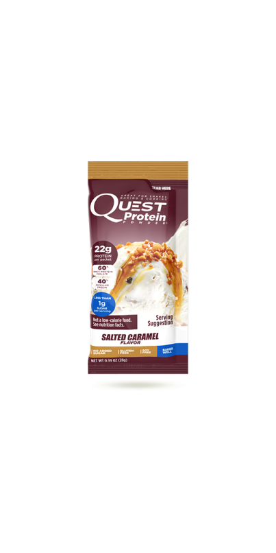 Buy Quest Nutrition Salted Caramel Protein Powder Packet At Wellca Free Shipping 35 In Canada 3442