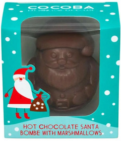 Cocoba Christmas Santa Hot Chocolate Bombe