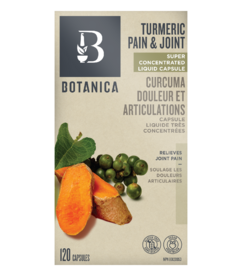 Botanica Turmeric Pain & Joint Super Concentrated Liquid Capsule