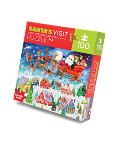 Crocodile Creek Boxed Puzzle Santa's Visit