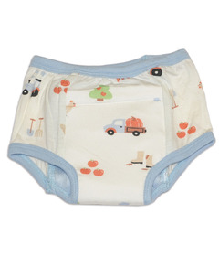 Silkberry Baby Bamboo Training Pants Pumpkin Farm