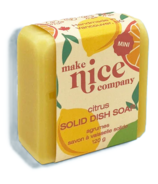 Make Nice Company Mini Solid Dish Soap Citrus