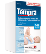 Tempra Fever & Pain Relief Infant Drops Cherry (0-23 months)