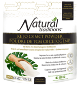Natural Traditions Keto C8 MCT Powder