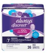 Always Discreet Ultimage Extra Protection Long Pad 7 Gouttes