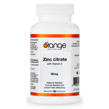 Orange Naturals Zinc Citrate Orange Naturals Zinc Citrate