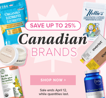 Save up to 25% on Canadian Brands 