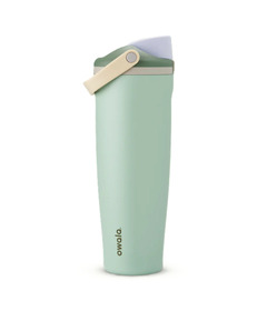 Owala FreeSip Sway Stainless Steel Green Eucalyptus