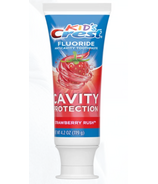 Crest Pure Cavity Protection Kids Toothpaste Anti-Cavity Strawberry 