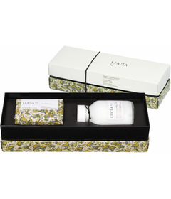 image of Lucia Body Lotion & Soap Bar Gift Set Olive Bloosom & Laurel with sku:335755
