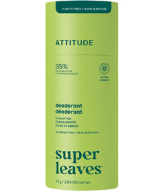 ATTITUDE Super Leaves Deodorant Pear & Amber