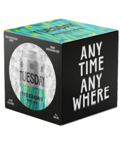 Tuesday Brewing Dealcoholized Beer Freebomb Pale Ale