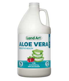 Land Art Aloe Vera Gel Cranberry