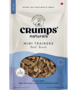 Crumps Naturals Dog Treats Semi-Moist Mini Trainers Beef