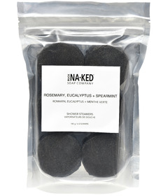 Buck Naked Soap Company Shower Steamers Rosemary, Eucalyptus + Spearmint 