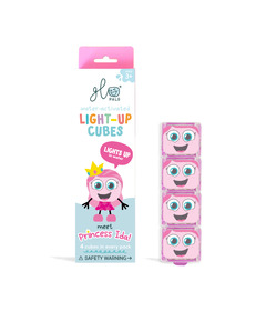 Glo Pals Light Up Cubes Princess Ida Pink