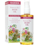 Badger Damascus Rose Body Oil