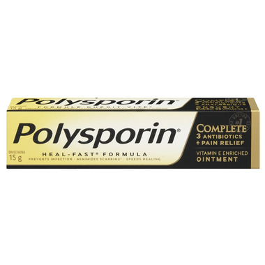 Polysporin Complete Antibiotic Ointment Polysporin Complete Antibiotic Ointment