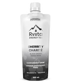 Rviita Energy Tea Clean Energy Drink Cherrity Black Cherry
