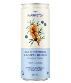 Harrington Sparkling Natural Spring Water Sea Buckthorn & Juniper Berries 