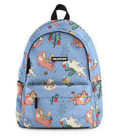 Headster Kids Backpack Purrfectly Magical Periwinkle
