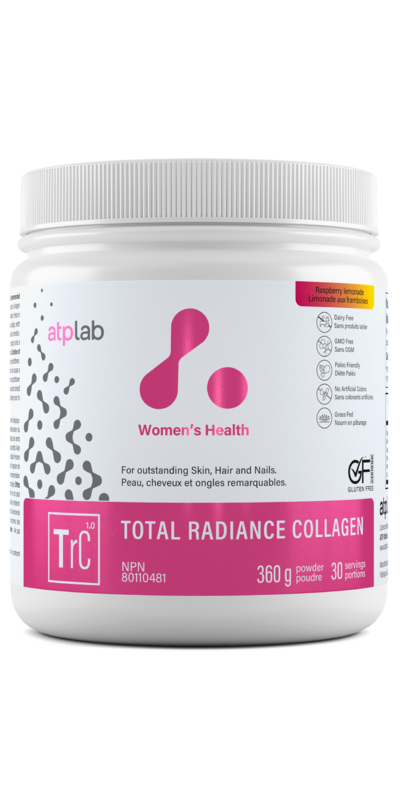 Buy ATP Lab Women's Health Total Radiance Collagen Raspberry Lemonade ...