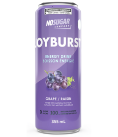 No Sugar Company Joyburst Energy Drink Grape