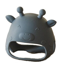 Micasso & Co Giraffe Silicone Teething Mitt Majestic Blue