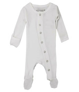 L'ovedbaby Organic Footed Overall White