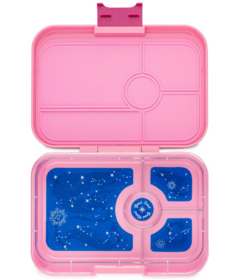 Yumbox Tapas 4 Compartment Bento Box Capri Pink Zodiac