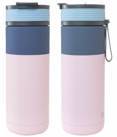 Asobu Stainless Steel Alpine Flask Pastel Pink