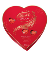 Lindor Heart Amour Boîte de chocolats au lait en forme de cœur