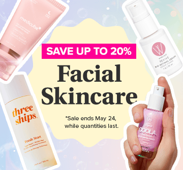 Save up to 20% on Facial Skincare