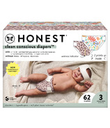The Honest Company Club Box Diapers Wild Thang and Flower Power
