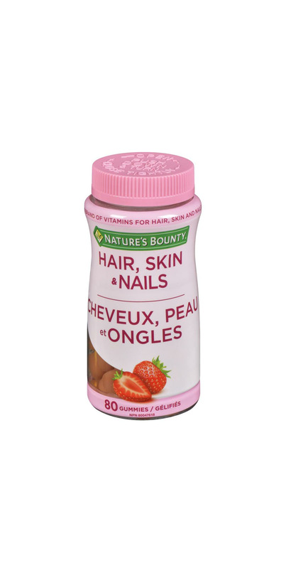 Buy Nature's Bounty Hair, Skin & Nails Gummies Strawberry at
