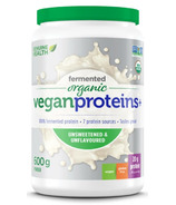 Protéines biologiques végétaliennes fermentées Genuine Health+ non aromatisées et non sucrées