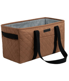 Townsend Avenue Quilted Tote Bag Sienna