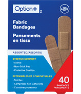 Option+ Fabric Bandages Assorted
