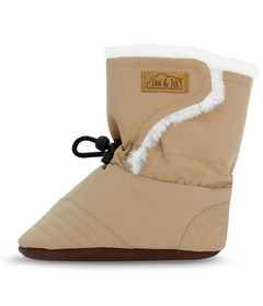 Jan & Jul Stay-Put Winter Booties Soft Brown