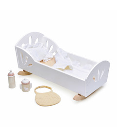 Tender Leaf Sweet Swan Dolly Bed
