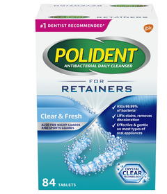 Polident Orthodontic Retainer Cleanser