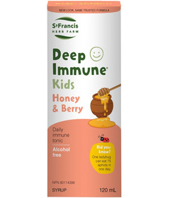 St. Francis Herb Farm Deep Immune Kids Honey & Berry