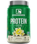Ergogenics Plant Protein + Greens Vanilla Large